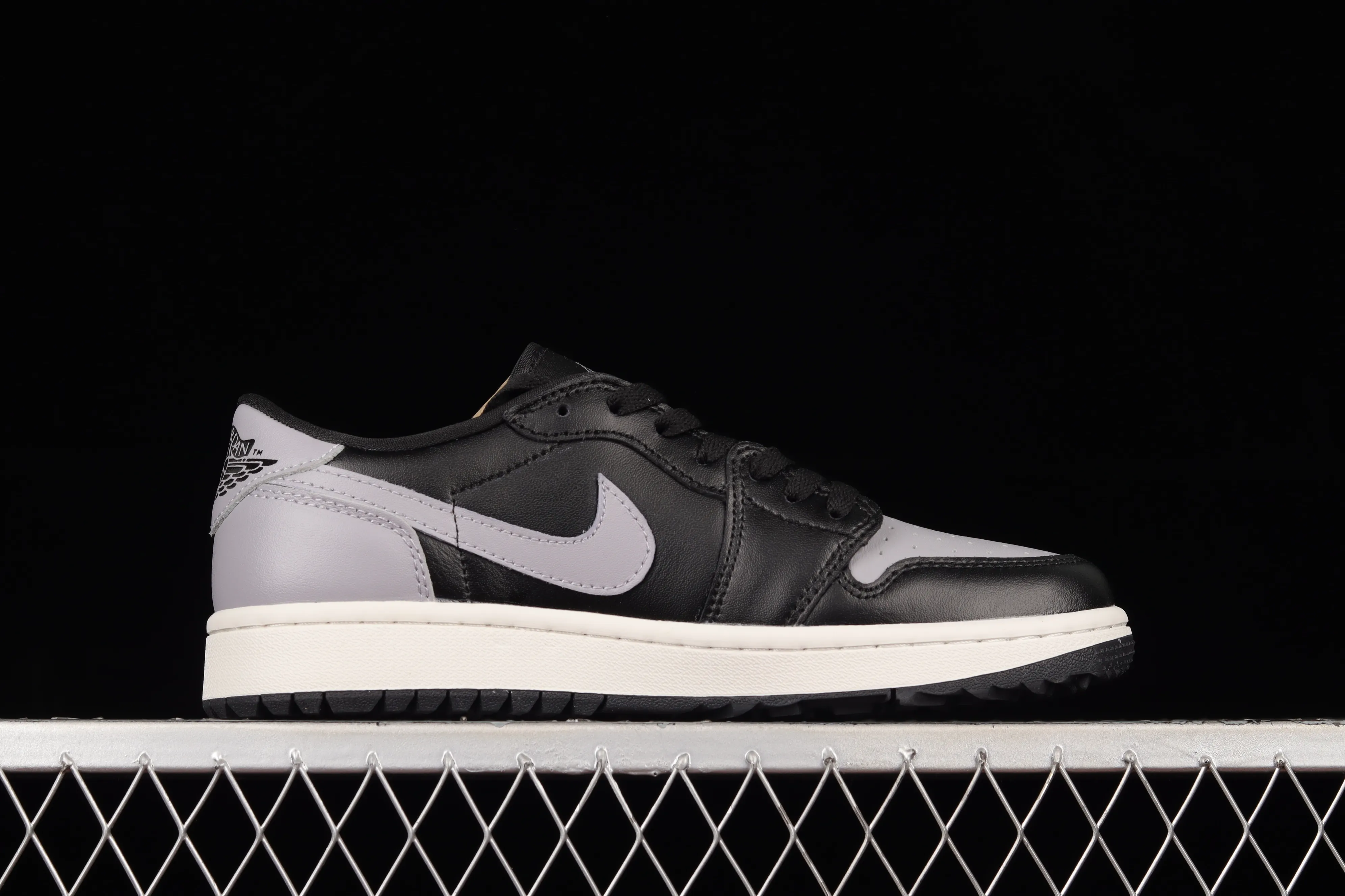 All categories Air Jordan Jordan series basketball shoes Air Jordan 1 Low Z version Air Jordan 1 Low Golf "Shadow" AJ1 Joe 1 new golf version black and gray shadow color DD9315-001